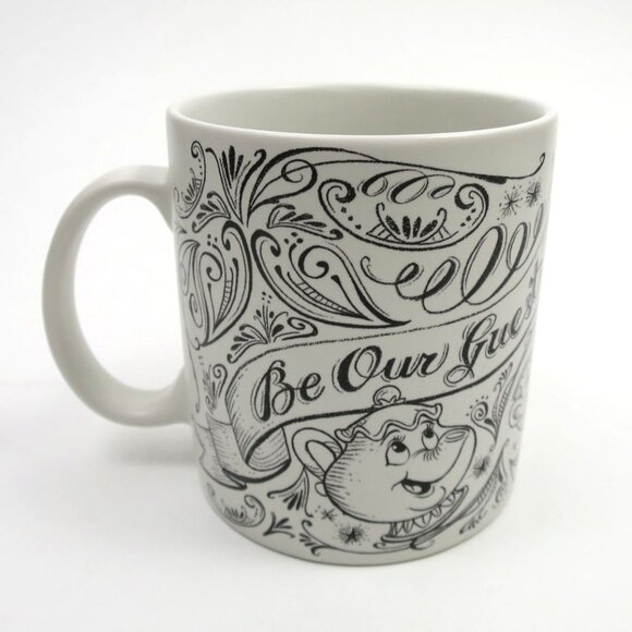 Disney Beauty and the Beast 'Be Our Guest' Large Mug - Picture 1 of 8